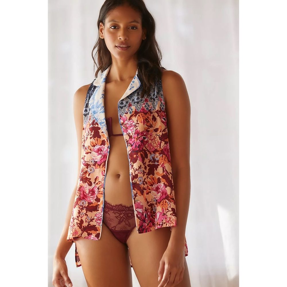 By Anthropologie Buttondown Tank - image 4